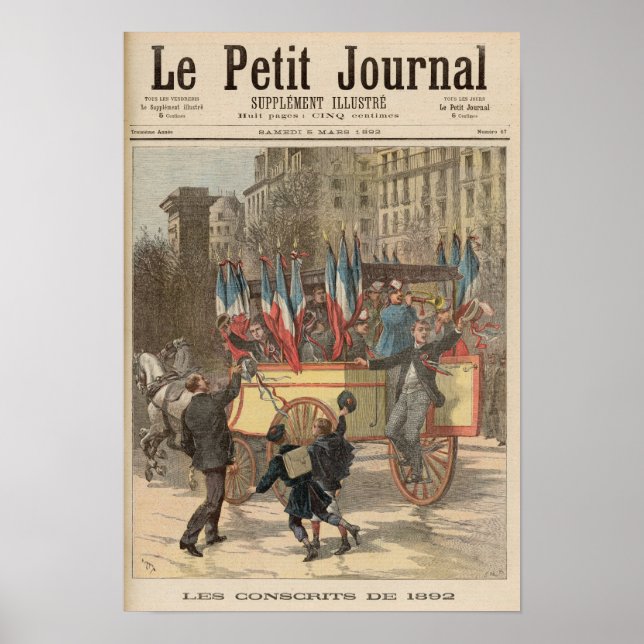 Affiche Les Conscripts (Devant)