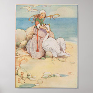 Affiche Les contes de Hans Andersen de Mabel L. Attwell