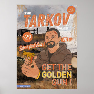 Affiche Les Contes de Tarkov 01 Échapper de Tarkov Reshala