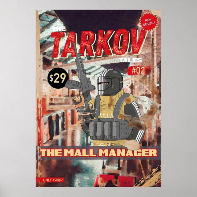 Affiche Les Contes de Tarkov 02 Fuir de Tarkov Killa (Devant)