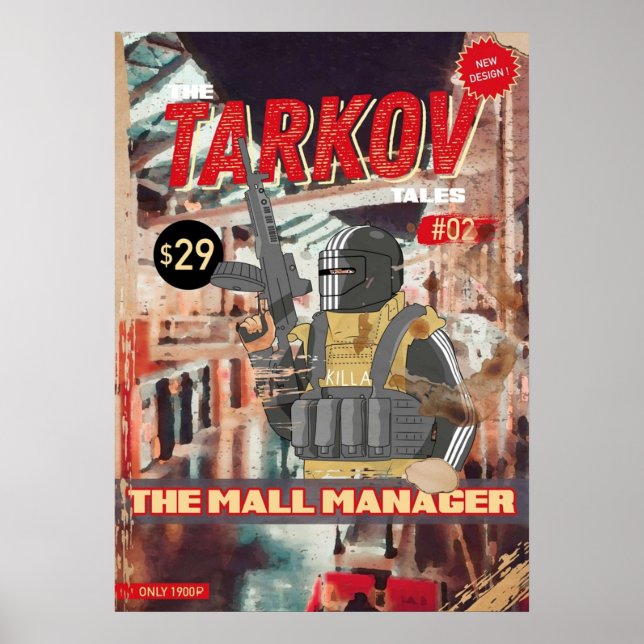 Affiche Les Contes de Tarkov 02 Fuir de Tarkov Killa V (Devant)