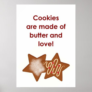 AFFICHE LES COOKIES SONT FAITS AVEC...