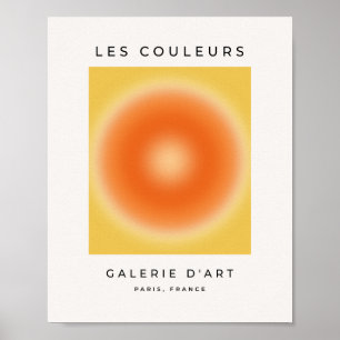 Affiche Les Couleurs 13 Rayonnement de soleil