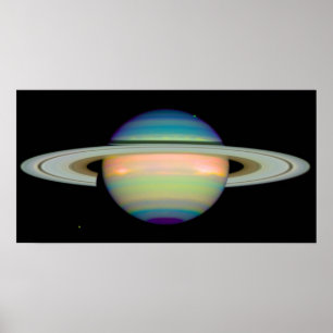 Affiche Les couleurs de Saturne