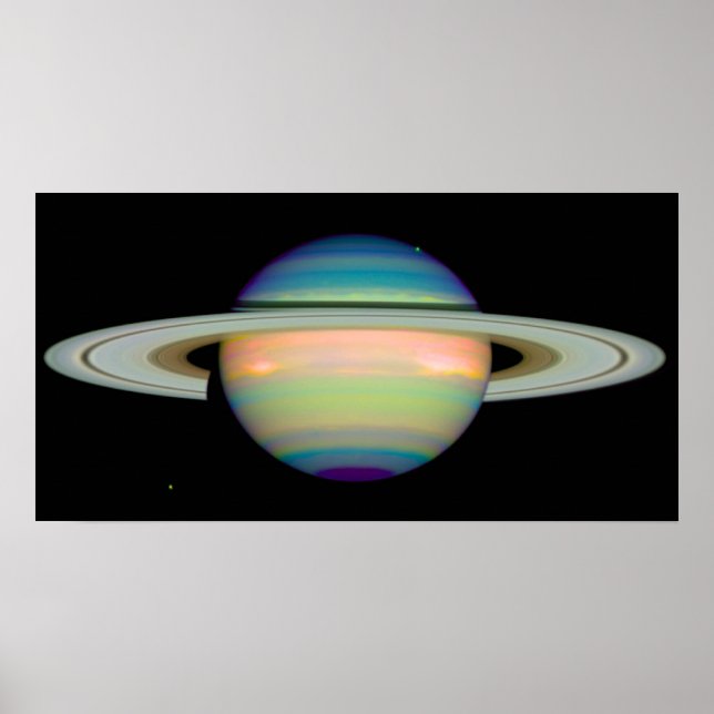 Affiche Les couleurs de Saturne (Devant)