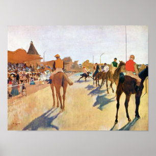Affiche Les Course À Cheval (La Parade), Edgar Degas