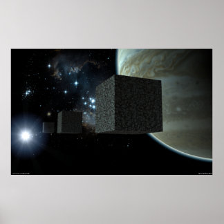 Affiche Les cubes