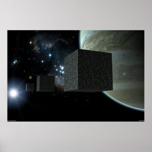 Affiche Les Cubes