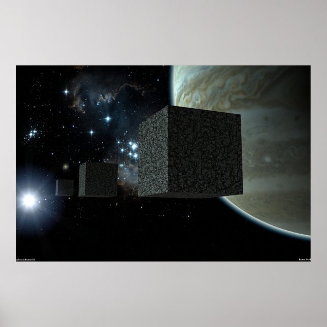 Affiche Les Cubes (Devant)
