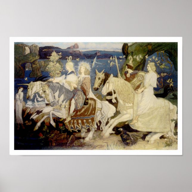 Affiche Les cyclistes de Sidhe (Devant)