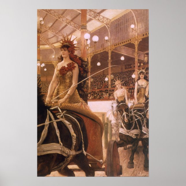 Affiche Les dames des voitures (alias Circus) de James Tis (Devant)