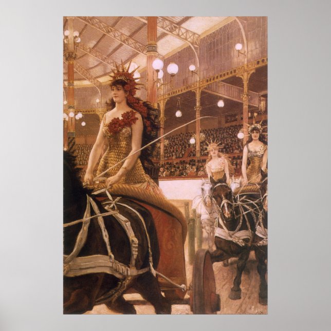 Affiche Les dames des voitures (alias Circus) de James Tis (Devant)