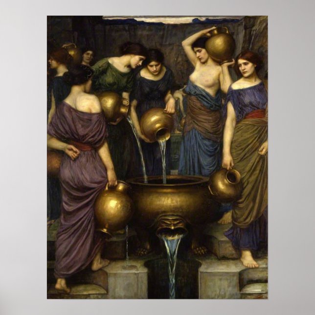 Affiche Les Danaides (Devant)