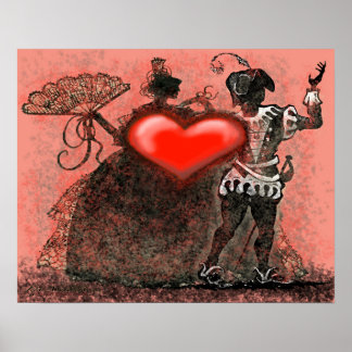 Affiche Les danseurs de Valentine