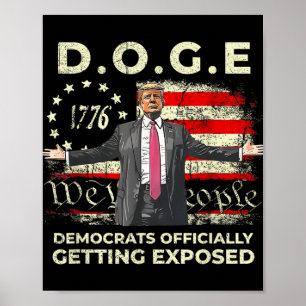 Affiche Les Démocrates Doge Se Font Officiellement Exposer