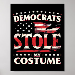 Affiche Les Démocrates Ont Volé Mon Costume Trump 2024 Hal