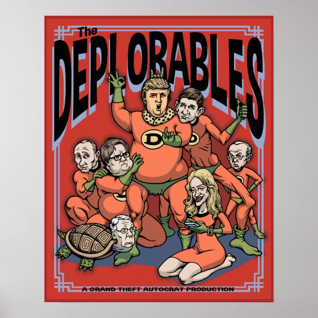 Affiche Les Déplorables (Devant)