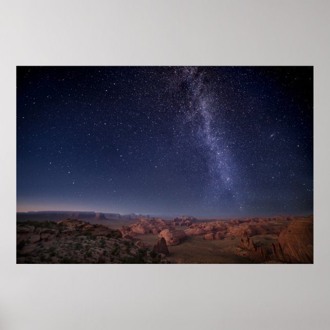 Affiche Les déserts | Kayenta Monument Valley Arizona (Devant)