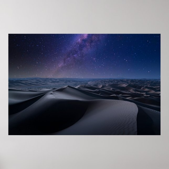 Affiche Les déserts | Quartier vide Désert Abu Dhabi (Devant)