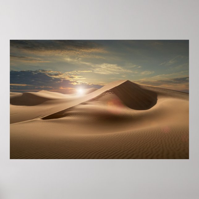 Affiche Les déserts | Rub al Khali (Devant)