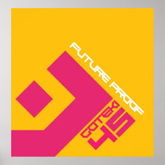 Affiche Les Designers Republic Goteki 45 Future Preuve