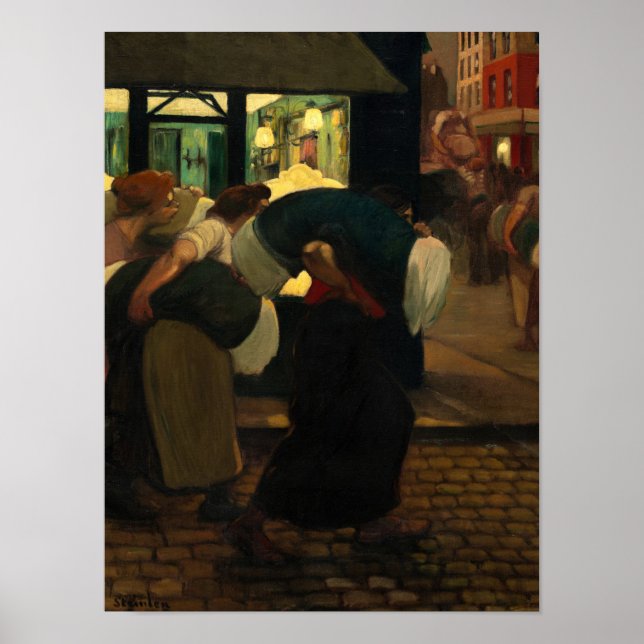 Affiche Les Détentions, 1899 par le théophile Steinlen (Devant)