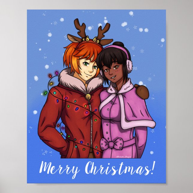 Affiche Les Deux de Christmas (Devant)