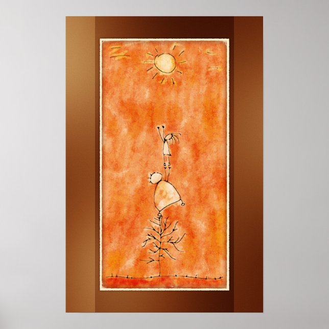 Affiche Les Deux et le Soleil (Devant)