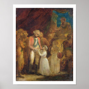 Affiche Les deux fils de Tipu Sahib, sultan de Mysore,