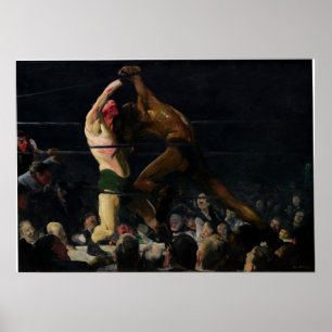 Affiche Les deux membres de ce club par George Bellows