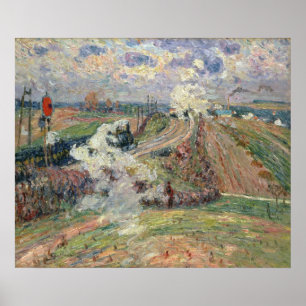 Affiche Les deux trains