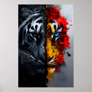 Affiche Les Deux Visages du Tigre