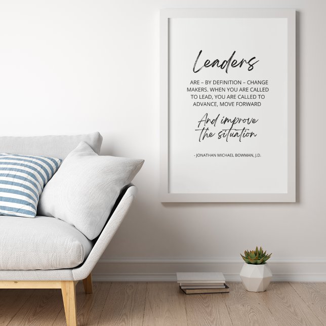 Affiche Les Dirigeants Sont Par Définition Les Maîtres De  (Créateur téléchargé)