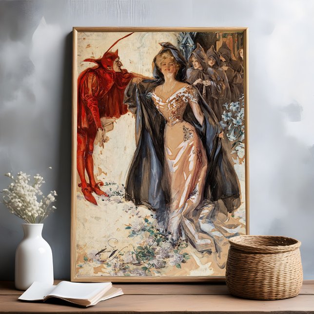 Affiche Les disciples, Harrison Fisher (Créateur téléchargé)