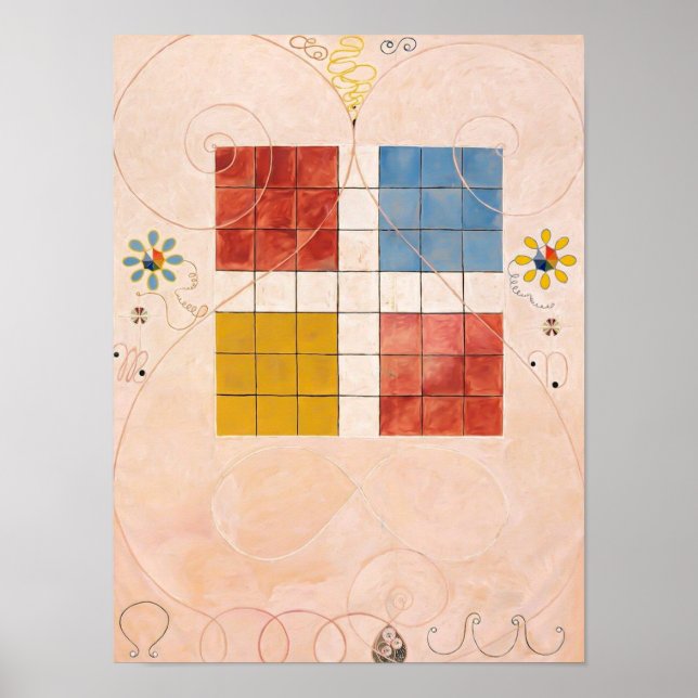 Affiche Les dix plus grands, n° 10, Vieillesse | Hilma af  (Devant)