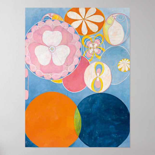 Affiche Les dix plus grands, n° 2, Enfance | Hilma af Klin (Devant)