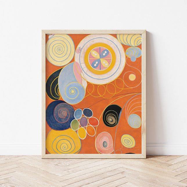 Affiche Les dix plus grands n° 3 | Hilma af Klint (Créateur téléchargé)