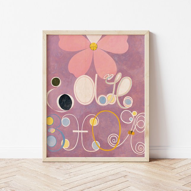 Affiche Les Dix Plus Grands N° 5 | Hilma af Klint (Créateur téléchargé)