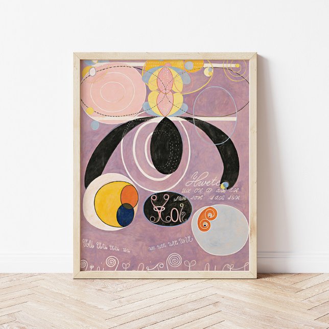 Affiche Les Dix Plus Grands N° 6 | Hilma af Klint (Créateur téléchargé)