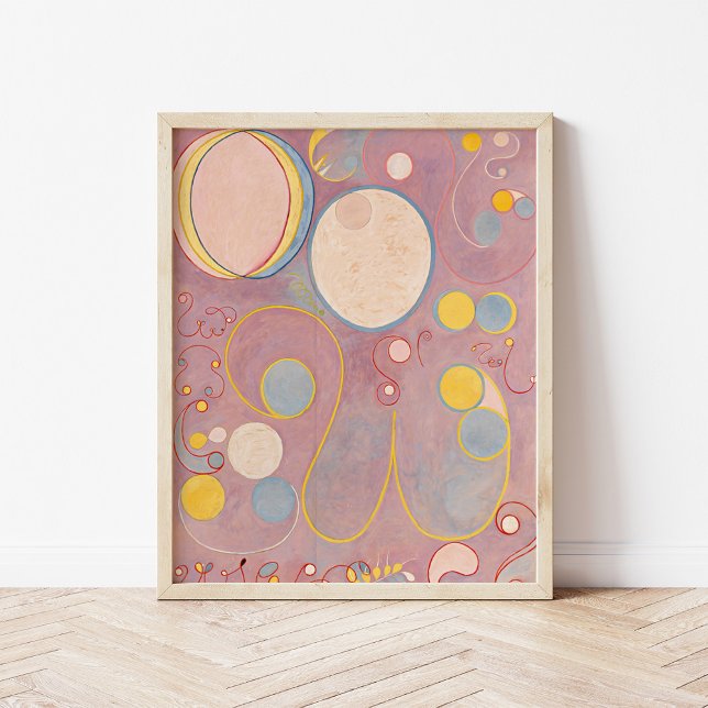 Affiche Les Dix Plus Grands N° 8 | Hilma af Klint (Créateur téléchargé)