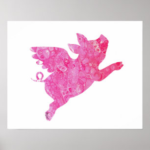 Affiche Les Dons De Cochon Volant, Quand Les Cochons Volen