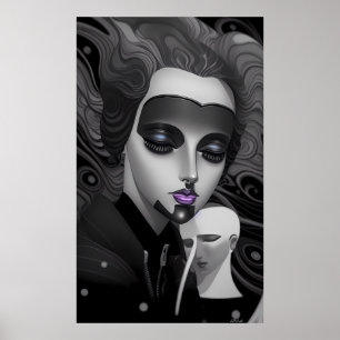 Affiche Les Dormeurs Ken Gage Art