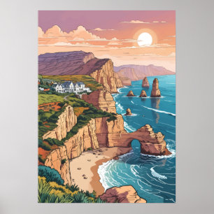 Affiche Les douze apôtres Victoria