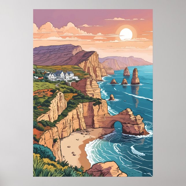 Affiche Les douze apôtres Victoria (Devant)