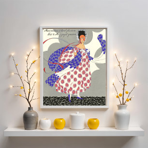 Affiche Les douze mois de l'année : Ventose