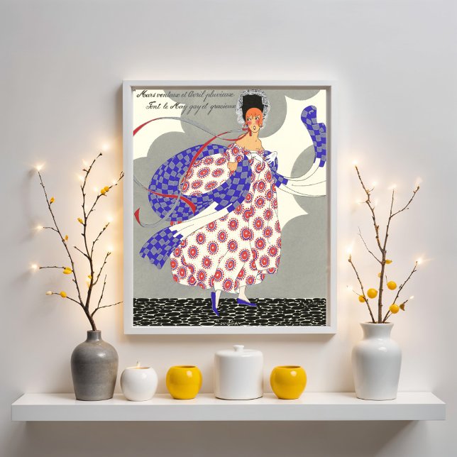 Affiche Les douze mois de l'année : Ventose (Créateur téléchargé)