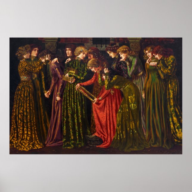 Affiche Les douze princesses dansantes de Gustave Stevens (Devant)