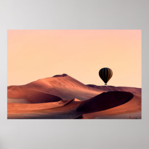 Affiche Les dunes de la Namibie en parc national de