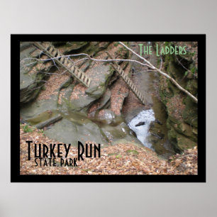 Affiche Les échelles, parc d'état de course de la Turquie