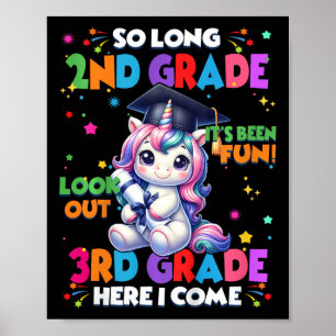 Affiche Les enfants, au revoir 2e année, me voilà en 3e an